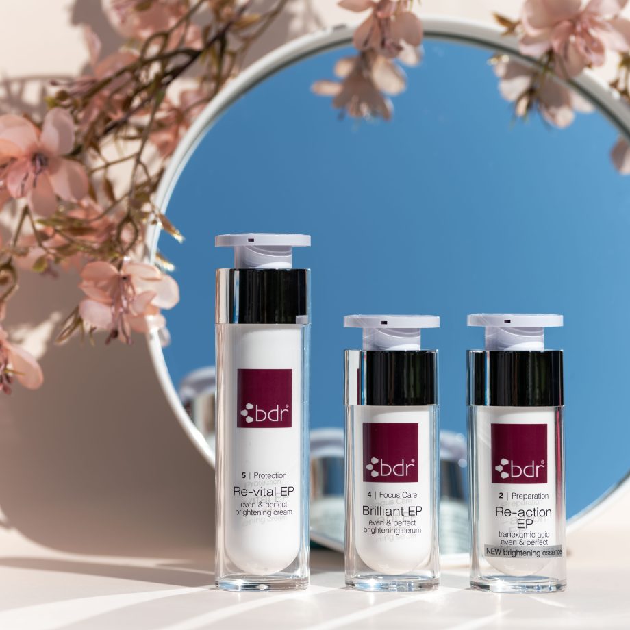 BDR Re-vital EP kremas nuo raudonio, šviesinantis