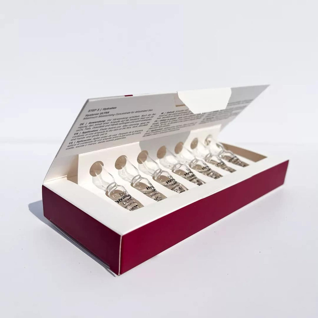 BDR ampulės su hialurono rūgštimi