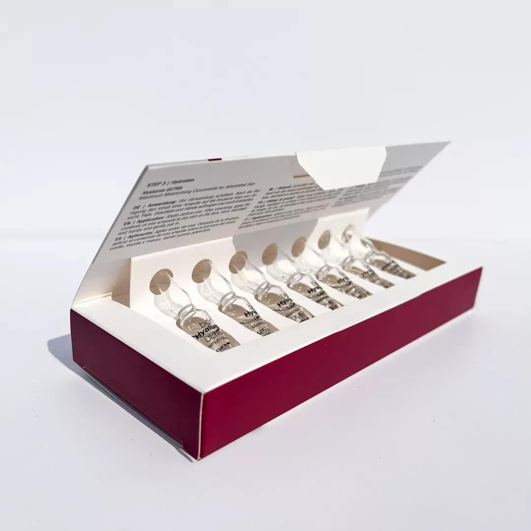 BDR ampulės su hialurono rūgštimi