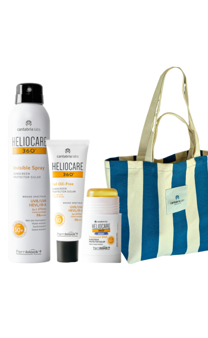 Heliocare CANTABRIA LABS Heliocare rinkinys + vasariškas krepšys