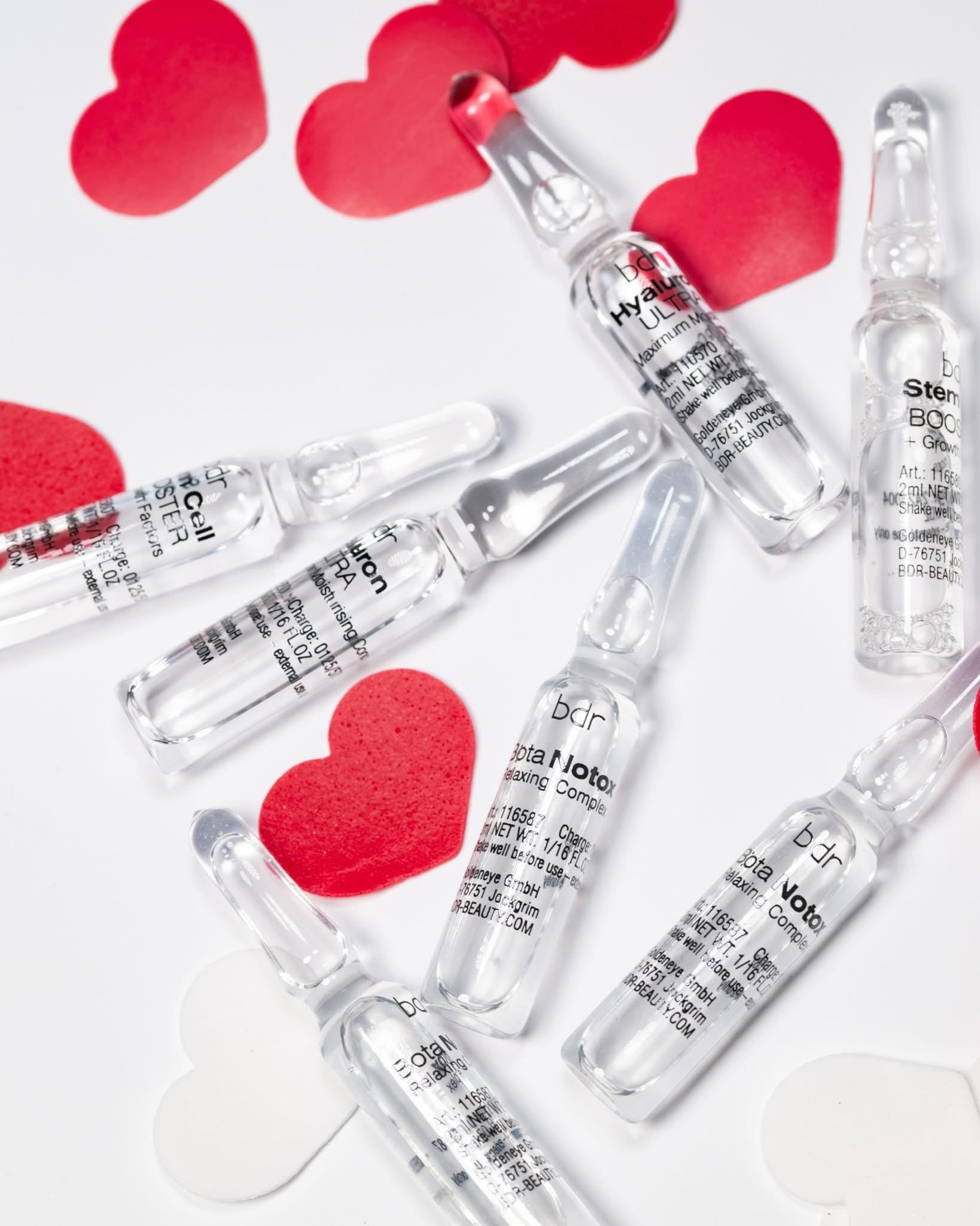 BDR® GLOW OF LOVE Ampulių rinkinys