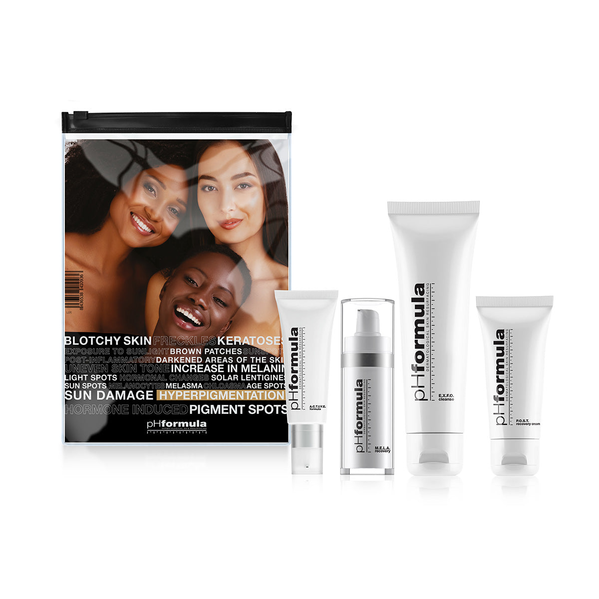 pHformula M.E.L.A. KIT (M.E.L.A. rinkinys pigmentuotai odai)