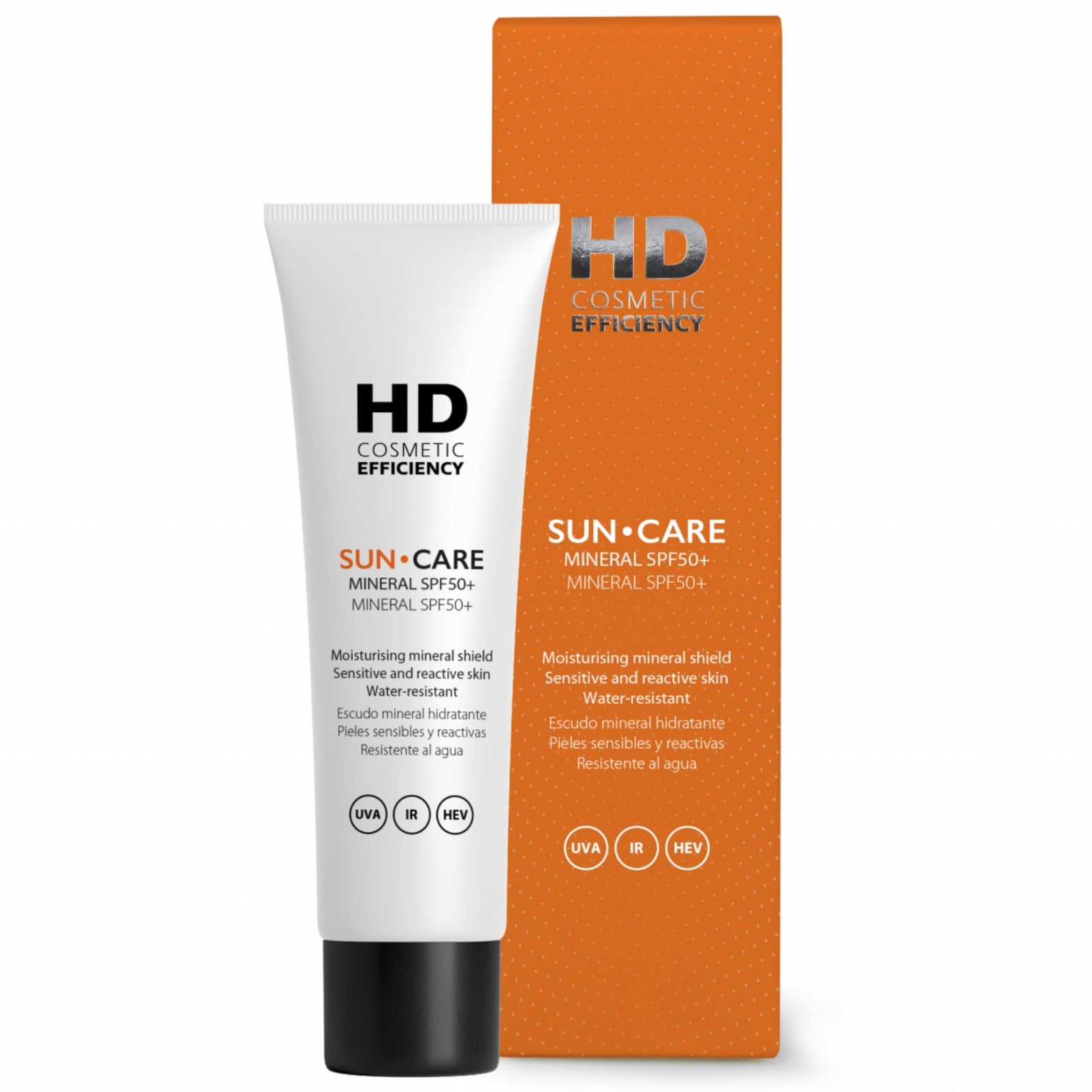 HD SUNCARE MINERALINĖ EMULSIJA SPF50+, 50 ML