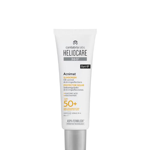 HELIOCARE 360 ACNIMAT RIEBIAI IR Į AKNĘ LINKUSIAI ODAI SPF 50+, 50 ML