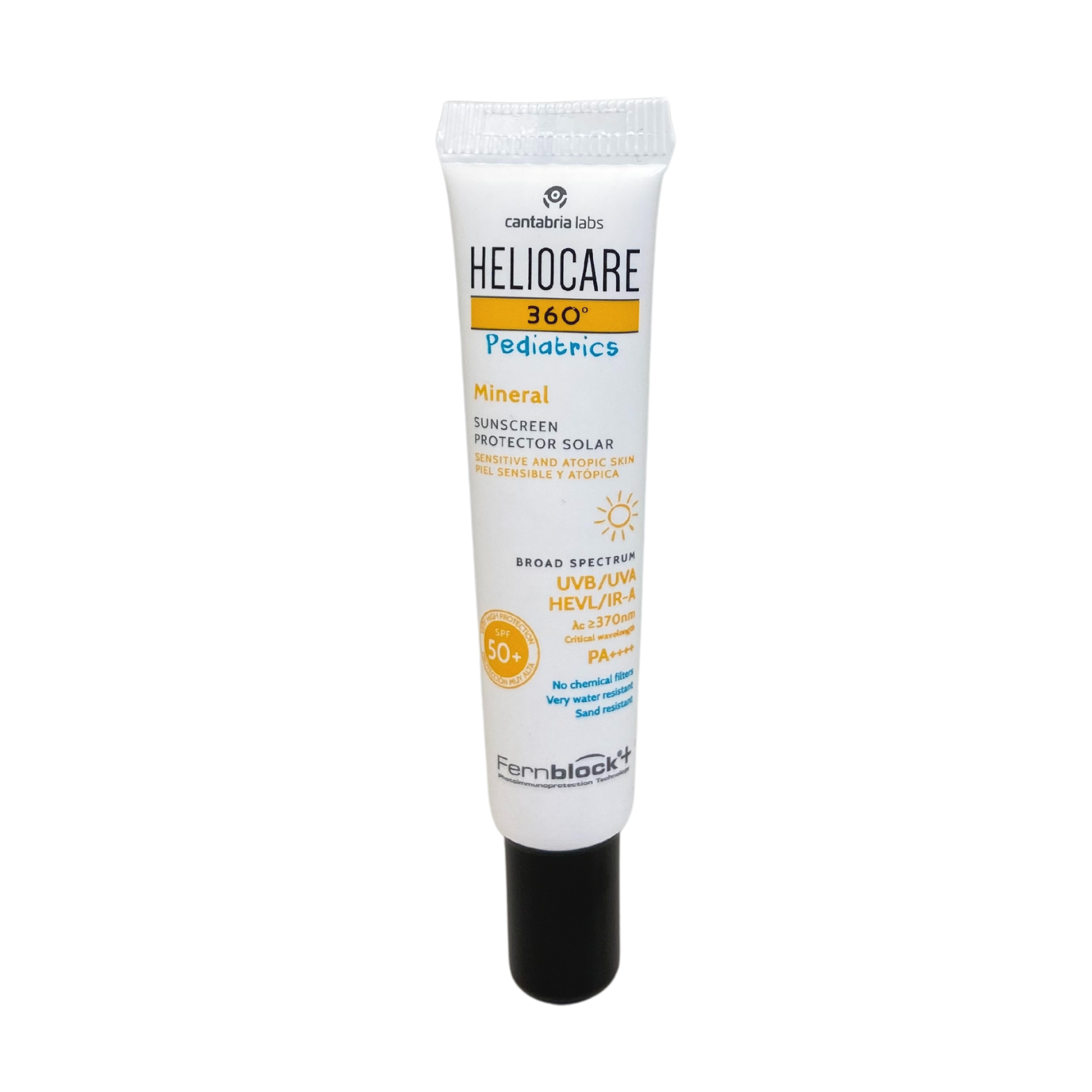HELIOCARE 360 APSAUGA NUO SAULĖS SU MINERALINIAIS FILTRAIS VAIKAMS IR KŪDIKIAMS SPF50+, 5ML