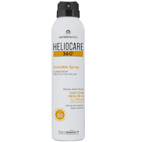 HELIOCARE 360 INVISIBLE APSAUGINIS PURŠKIKLIS KŪNUI SPF50+, 200 ML