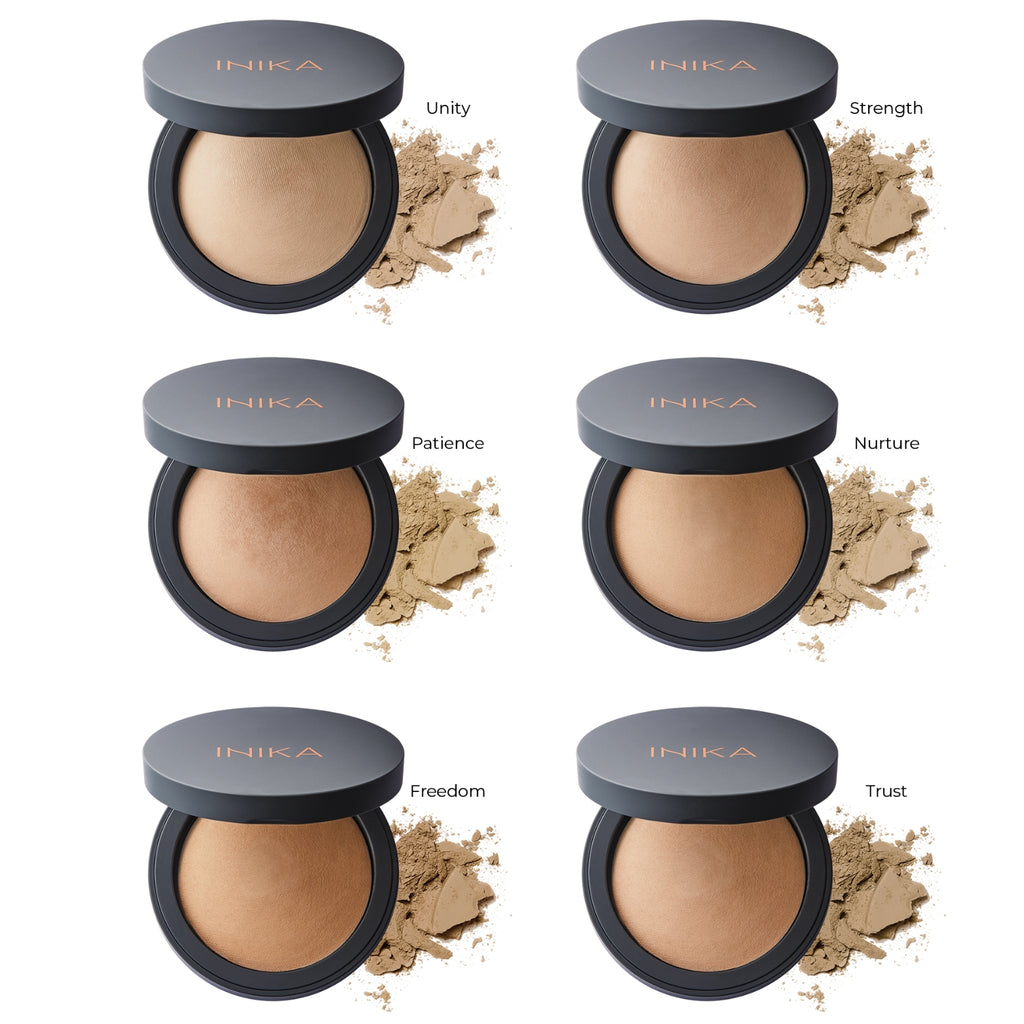 INIKA ORGANIC KOMPAKTINĖ MINERALINĖ PUDRA  - Nurture, 8 g