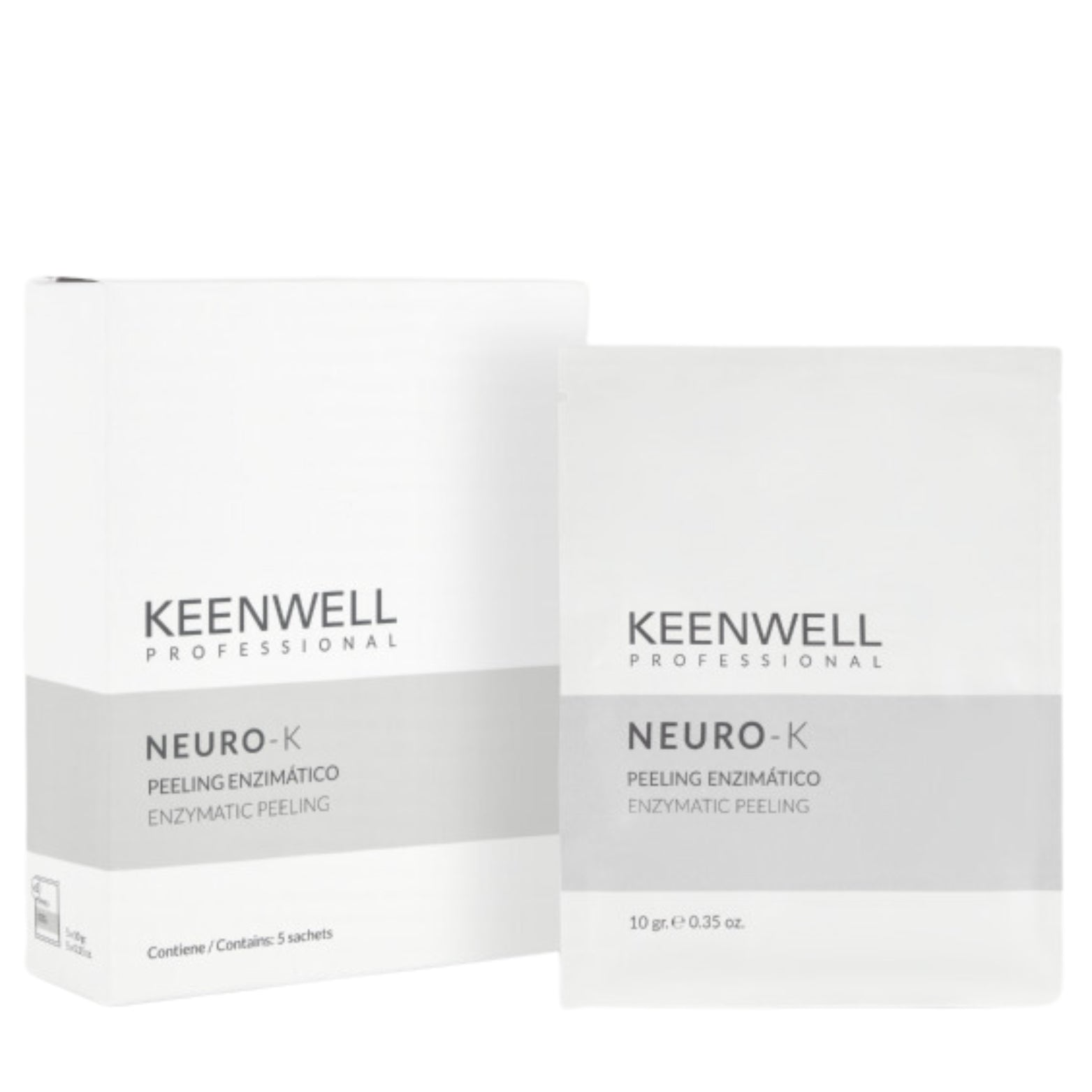 KEENWELL NEURO-K ENZYMATIC PEELING PRATURTINTAS ŠVEITIKLIS, 5x10 G