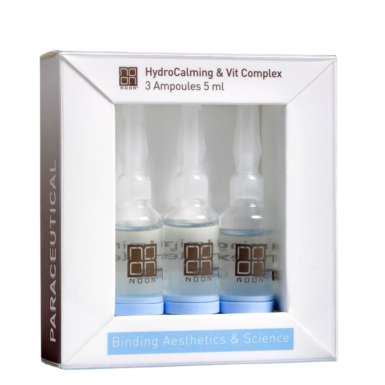 NOON HYDROCALMING &amp; VIT COMPLEX AMPULĖS, 3x5 ml