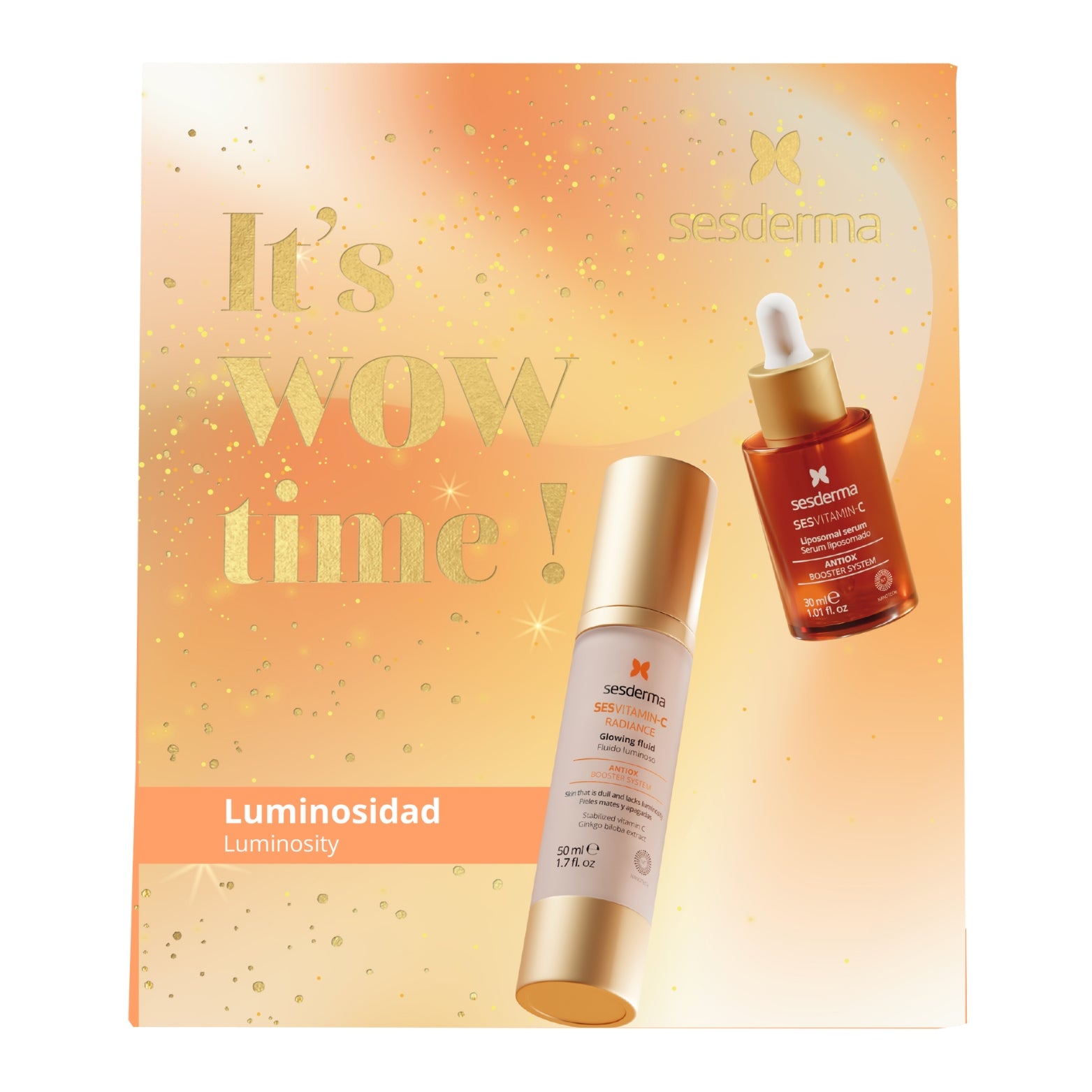 SESDERMA IT'S WOW TIME LUMINOSITY RINKINYS