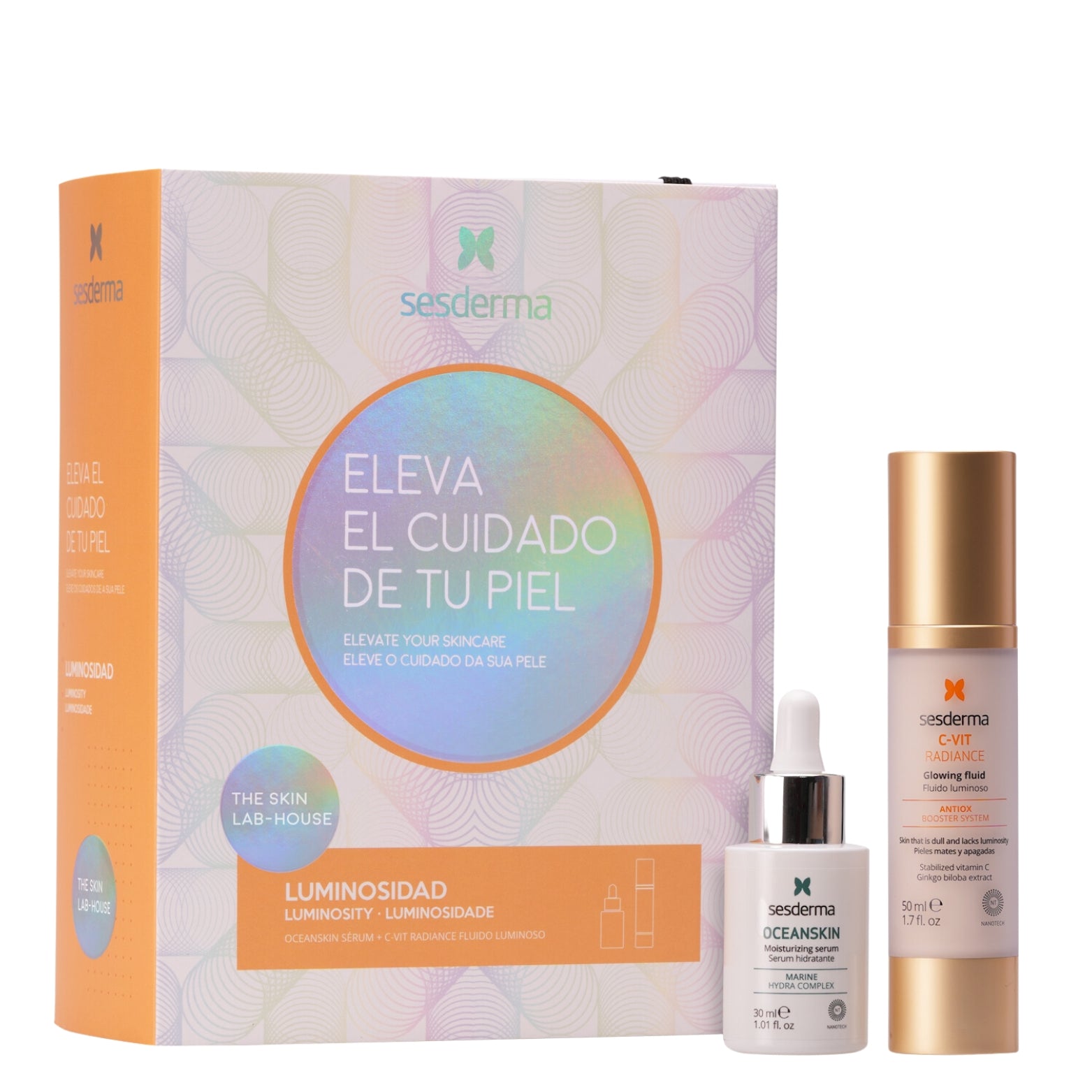 SESDERMA PRIEMONIŲ RINKINYS ODAI, KURIAI TRŪKSTA SKAISTUMO IR DRĖKINIMO