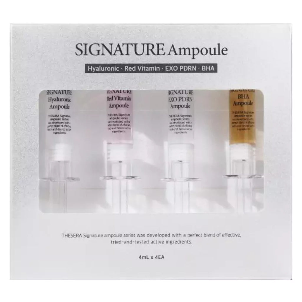 THESERA SIGNATURE AMPULIŲ RINKINYS, 4x4 ML